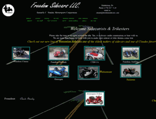 freedomsidecars.com screenshot