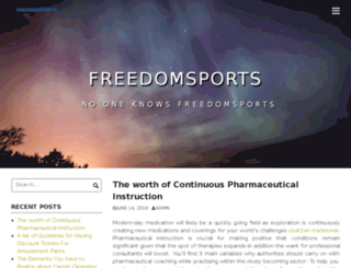 freedomsports.net screenshot