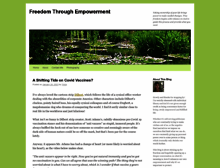 freedomthroughempowerment.wordpress.com screenshot