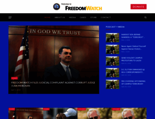 freedomwatchusa.org screenshot