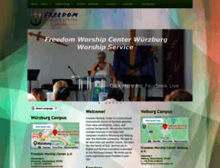 freedomworshipcenter.de screenshot