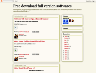 freedownloadsofts274.blogspot.com screenshot