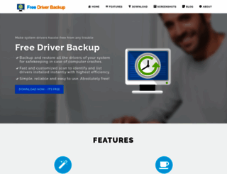 freedriverbackup.com screenshot