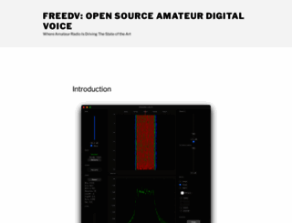 freedv.org screenshot
