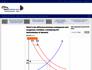 freeeconhelp.com screenshot