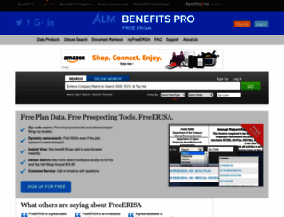 freeerisa.benefitspro.com screenshot