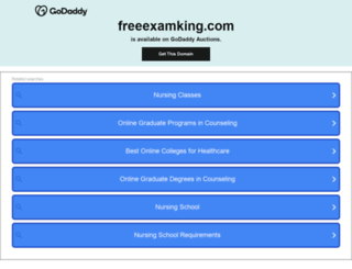 freeexamking.com screenshot