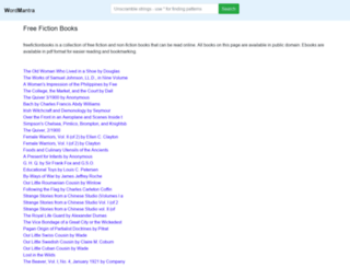 freefictionbooks.org screenshot