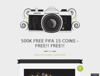 freefifa15coins.wordpress.com screenshot