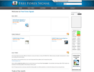 freeforexsignal.com screenshot