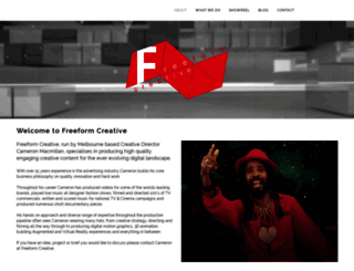 freeformcreative.com.au screenshot