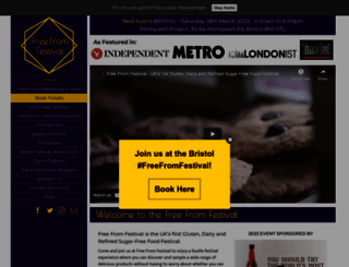 freefromfestival.co.uk screenshot