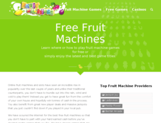 freefruitmachine.me.uk screenshot