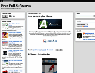 freefull-softwares.blogspot.com screenshot