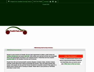 freeg1test.com screenshot
