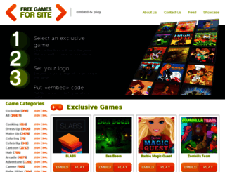 freegamesforsite.com screenshot