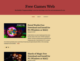 freegameswebblog.wordpress.com screenshot