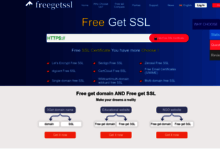 freegetssl.com screenshot