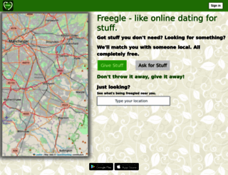 freegle.org.uk screenshot