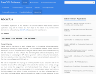 freegplsoftware.com screenshot