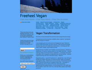 freeheelvegan.com screenshot