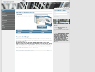 freehost-script.com screenshot
