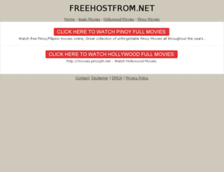 freehostfrom.net screenshot