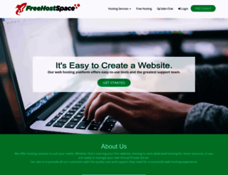 freehostspace.com screenshot