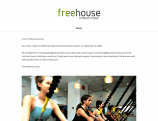 freehousefitness.com screenshot