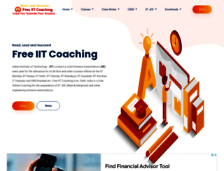freeiitcoaching.com screenshot