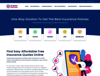freeinsurancequotation.com screenshot