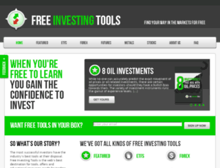 freeinvestingtools.com screenshot