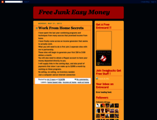freejunkeasymoney.blogspot.com screenshot
