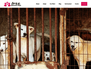 freekoreandogs.org screenshot