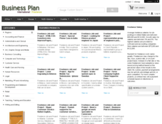 freelance.businessplaninternational.com screenshot
