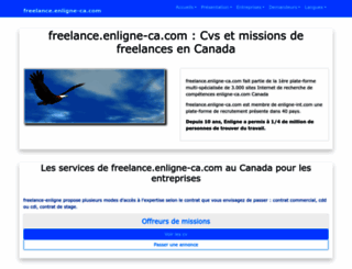 freelance.enligne-ca.com screenshot