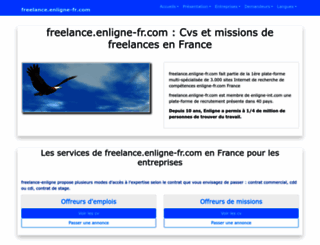 freelance.enligne-fr.com screenshot