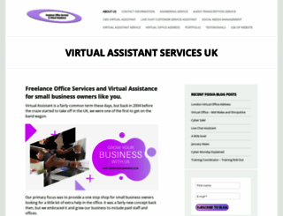 freelanceofficeservices.co.uk screenshot