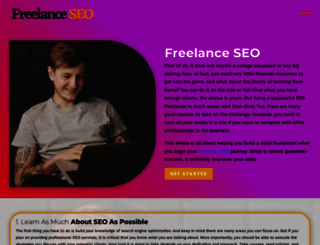 freelanceseo.org screenshot