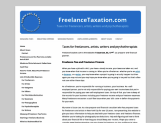 freelancetaxation.com screenshot