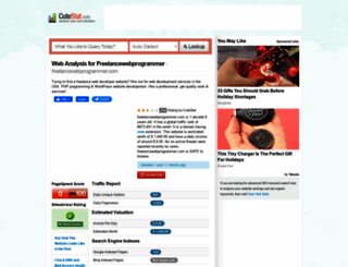 freelancewebprogrammer.com.cutestat.com screenshot