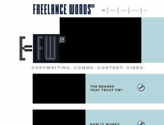 freelancewords.co.uk screenshot