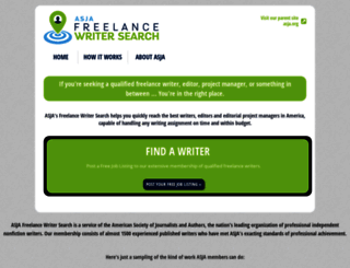freelancewritersearch.com screenshot
