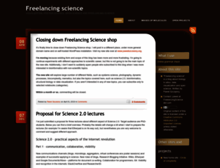freelancingscience.com screenshot