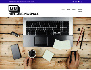 freelancingspace.wordpress.com screenshot