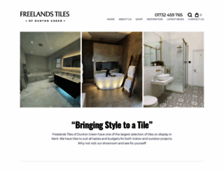 freelands-tiles.co.uk screenshot