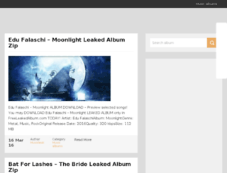 freeleakedalbum.com screenshot
