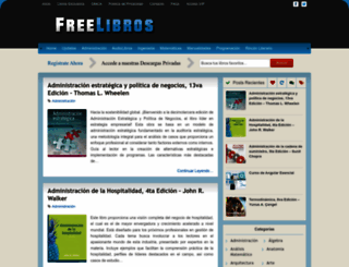 freelibros.net screenshot