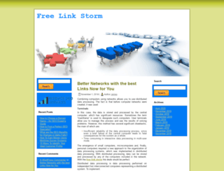 freelinkstorm.com screenshot