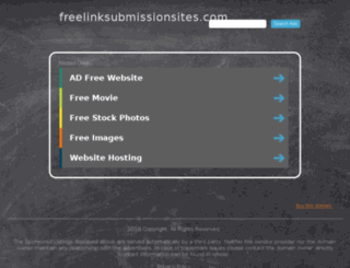 freelinksubmissionsites.com screenshot
